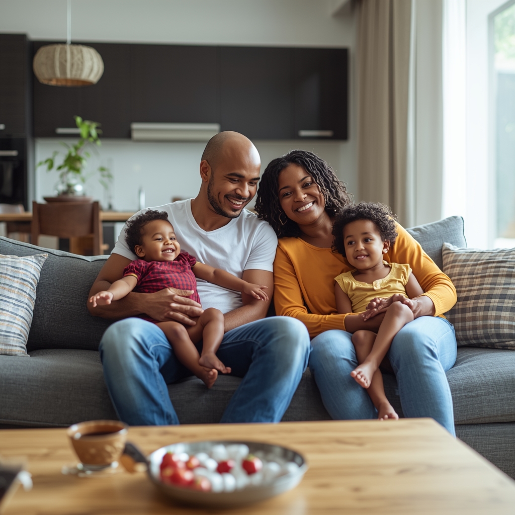 Happy Queens family protected by Green Town professional pest control services